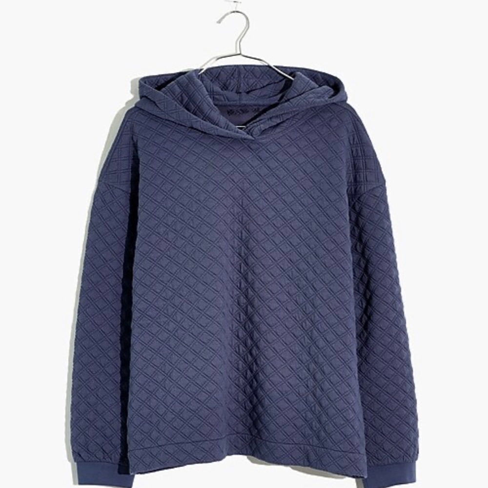 Madewell quilted sweatshirt